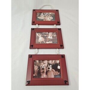 Disney Photo Frame - Mickey Mouse Linked - Cherry Finish